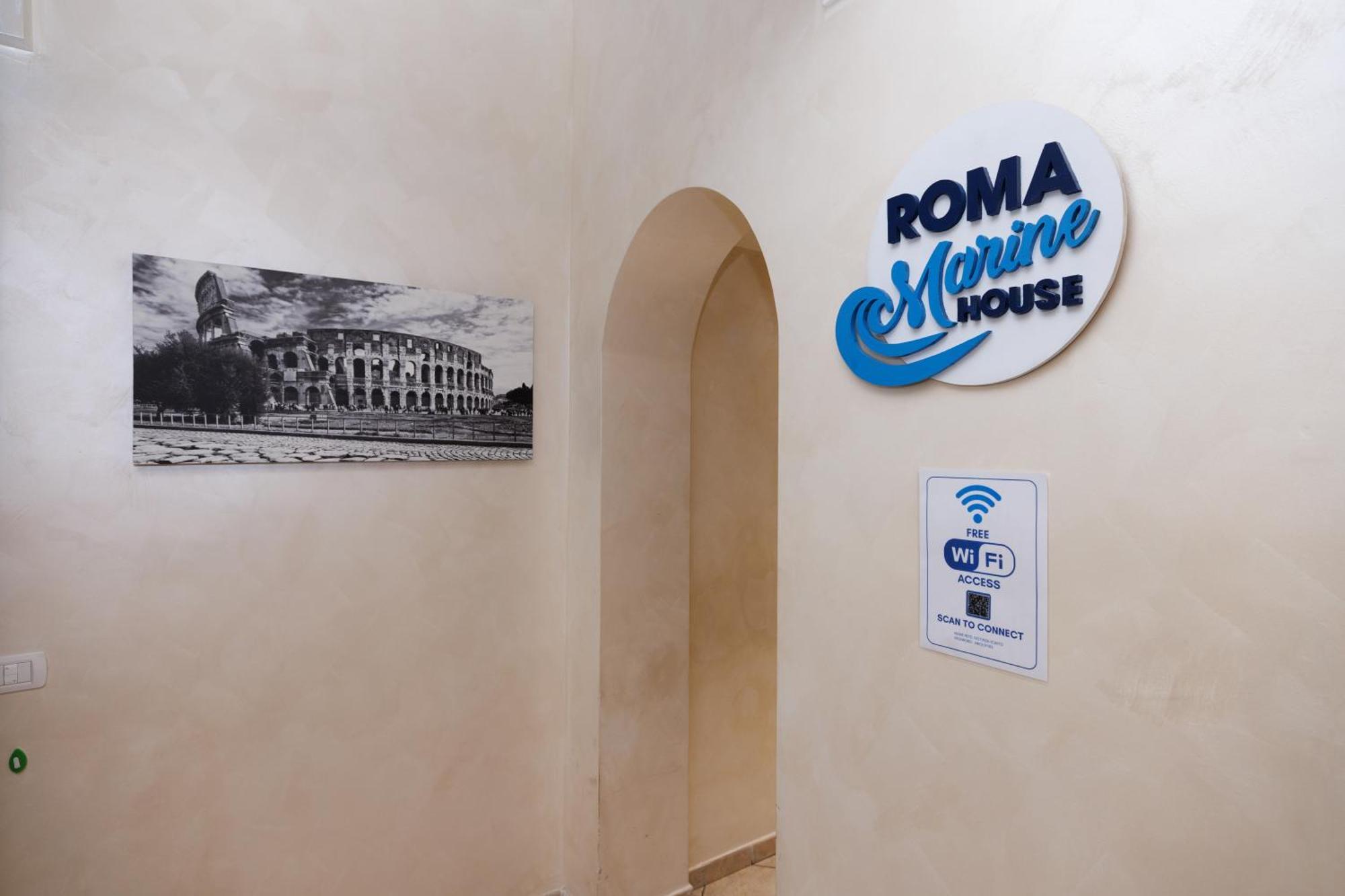 Roma Marine House 호텔 리도디오스티아 외부 사진